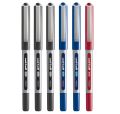 1 Pcs Uniball UB150 Eye Micro Rollerball Pen - Black/Blue/Red.