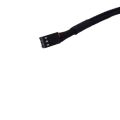 1pcs/2pcs/5pcs 3 Pin PWM Splitter 3Pin PWM Female To 3 Pin PWM Adapter Cable for Computer CPU Case Fan Sleeved Power Cable. 