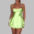 Women Satin Silk Cami Dress. 
