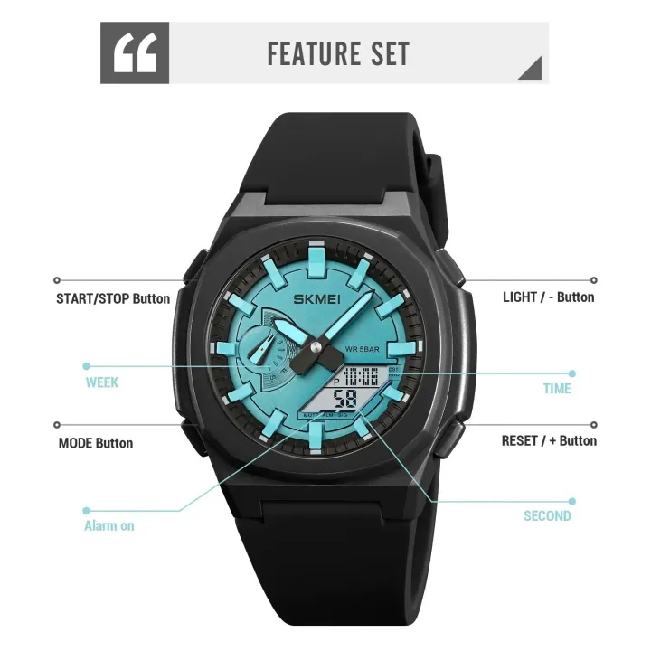 SKMEI%202091%20Sport%20Watches%20Waterproof%20Men%20Countdown%20Chrono%20Wriswatch%205%20Alarms%20Date%20Clock%20reloj%20hombre%20with%20Japan%20Digital%20Movement%20-%20Image%205