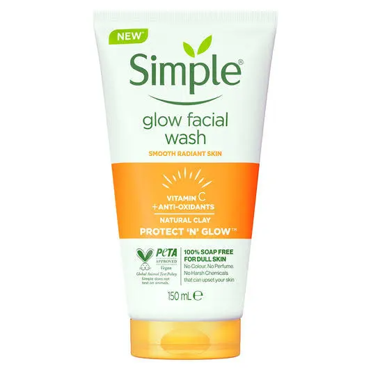 〽️ Simple Protect N Glow Vitamin C Glow Facial Wash - 150ml