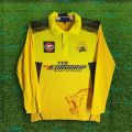 Chennai Super King Full Sleeve Polo Cricket Jersey For Men - IPL CSK Full Sleeve Collar T Shirt - Chennai Jersey 2025. 