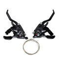 Bike Derailleurs 3x7 21 Speed Switch MTB Bicycle Shifter Levers Brake with Shift Cable Cycling Disc Handle for Bike Trekking Huiye. 
