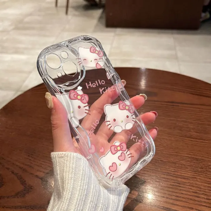 Cute%20Hello%20Kitty%20Cat%20Couple%20Clear%20Case%20Cover%20For%20VIVO%20V29E%20V27E%20V25E%20V25%20V27%20V23%20V30%20Pro%20V30E%20V21E%20V23E%20Y15S%20Casing%20Case%20Cartoon%20Soft%20Shockproof%20Silicone%203D%20Wavy%20Curved%20Edge%20Cover%20-%20Image%205