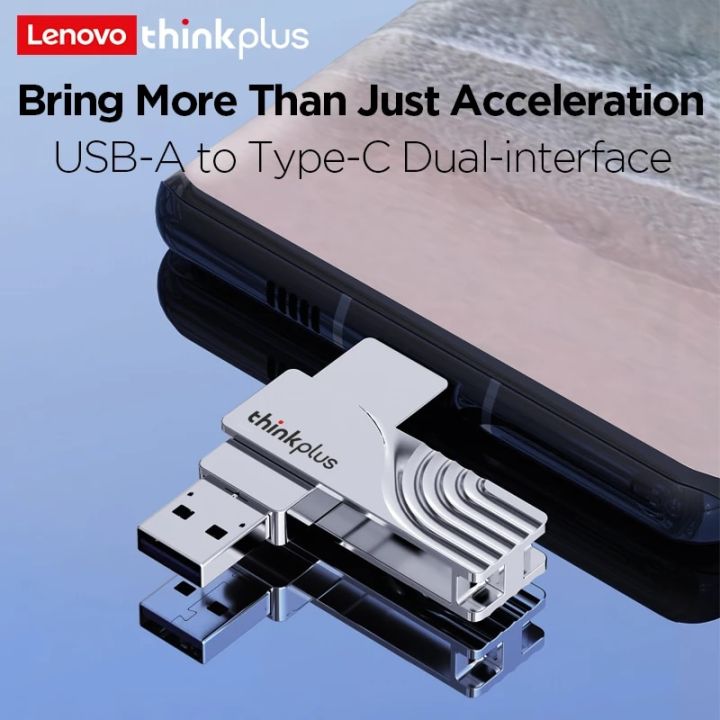 Lenovo%20ThinkPlus%20USB%203.%202%20Type%20C%20To%20USB%20Flash%20Drive%20Pen%20Drive%2032GB~256GB%202%20in%201%20USB%203.2%20Memory%20Stick%20flash%20Disk%20Type-C%20Pendrive%20-%20Image%202