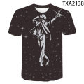 Michael Jackson 3D Print T-shirt Men Women Children Hip Hop Fashion Casual Streetwear Boy Girl Kids Printed T Shirt Cool Tops. 