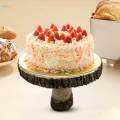 Wooden Cake Stand with Legs Cake Holder for Baking Baby Shower.