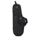 Water-Resistant Oxford Fabric Alto Saxophone Big Bag Box Sax Soft Case with Adjustable Shoulder Strap,Black. 