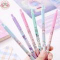 Sanrio Mechanical Pencil 12pcs Cartoon Kuromi My Melody Pochacco Pencil Pupils Learn Stationery 0.5 Black Office Writing Tools. 