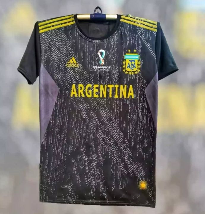 Product details of Argentina Home Football Kit T shirt Jersey / Argentina home jersey Thai premium for world cup 2022 Argentina Home Football Tshirt Jersey Copa America 2020/21 Design: FIFA World Cup 2022 Qatar Soccer Jerseys, Kit Fit: Regular Fit Level: