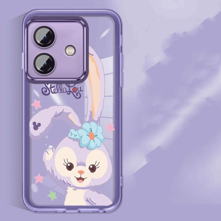 OPPO A3x A3 Cute Stellalou Casing Clear Candy Silicon Case Camera Protector Back TPU Soft Case