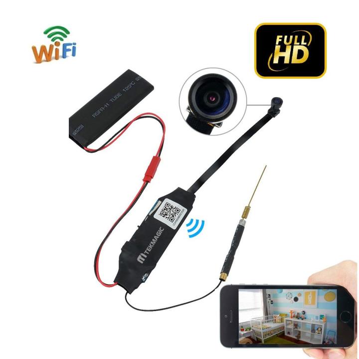Full HD 1080P Wifi ip P2P DIY Module MiniDVR Wireless IP Surveillance Security Ribbon  Camera-S06