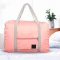 Foldable Large Nylon Fabric Travel Pouch Tote Bag.