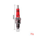 High Performance Three jaw three energy-saving spark plug Motorcycle Iridium 10mm Spark Plug D8TC A7TC For 48CC- 80CC JH70 DY90 Suitable For Most Motorcycles On The Market. 