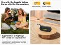 Awei KA2 Portable Outdoor Speaker TWS 10W Bluetooth 5.3 RGB Light Support FM/USB/AUX/TF Card 3D Surround Sound.