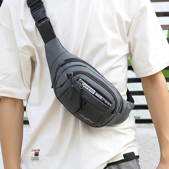 Outdoor Waist Bag Waterproof Waist Bum Bag Running Jogging Belt Pouch Zip Fanny Pack Mobile Phone Bag Chest Bag