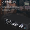 -UC22 24Bit/192KHz Audio Interface High Resistance Instruments USB Computer Live Recording External Sound Card Black Music Production Mixer 1 PCS.