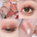 Clover Eyeshadow Palette Dreamy Eye Makeup Lucky Clover Four-color Pearlescent Matte Makeup Makeup Palette Shining And Charming JokeT.
