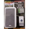 Calling Bell, Sage Portable Wireless Door Calling Bell with Remote Control White..