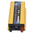 Sine Wave Inverter, Over Temperature Protection Car Power Inverter Low Noise Infinitely Variable Speed 2000W Universal for Outdoor Activities. 