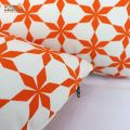 Cushion Cover Orange & White (16"x16") Only Cover. 