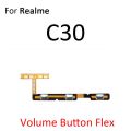 Power ON OFF Mute Switch Control Key Volume Button Flex Cable Parts For OPPO Realme C21Y C25 C25s C25Y C30 C30s C31 C33 C35 C55.