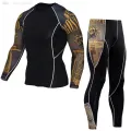 Tracksuit Women Jogging skin care kits Fitness leggings MMA Rashard kit Compression Sportswear Women's suit Winter Thermal. 