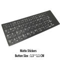 【WSJJ Store】SR Myanmar Burmese Smooth 3 Kinds Keyboard Sticker Language Protective Film Layout Letter for PC Laptop Accessories. 