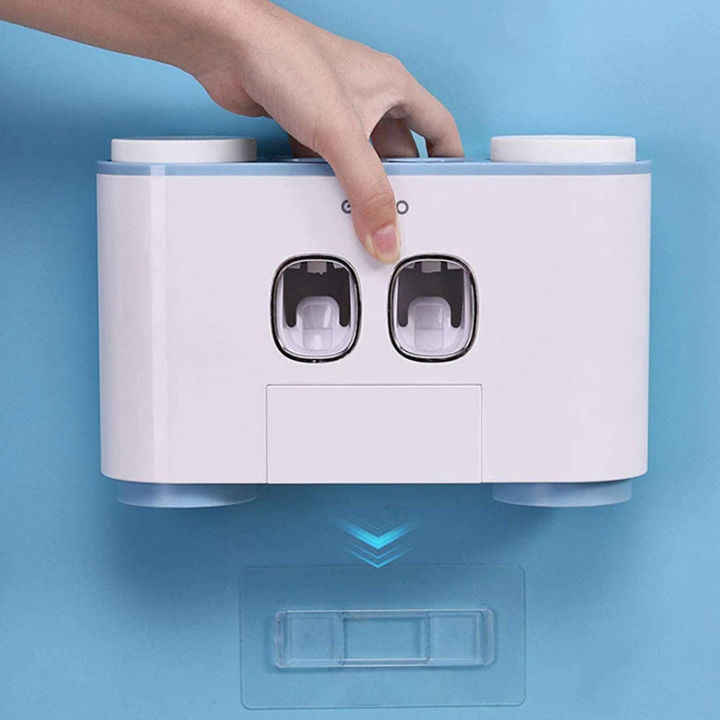 ECOCO%20Automatic%20Toothpaste%20Squeezers%20Wall%20Mounted%20Toothpaste%20Dispenser%20Dustproof%20Toothbrush%20Holder%20Bathroom%20Accessories%20for%20Home%20-%20Image%204