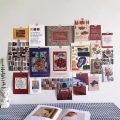 20pcs/set Wallpapers Ins Creative Art Decorative Card Bedroom Living Room Background Wall Sticker Poster.