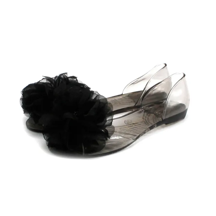 Cross-border%20crystal%20slippers%20flat%20soles%20transparent%20fish%20mouth%20flat%20sandals%20women's%20fashion%20peony%20flower%20light%20breathable%20jelly%20shoes%20-%20Image%206