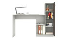 Home & Office Computer table with Multi Storage Space | Study table | office desk Table | Work from Home study table | Laptop table by BM Furniture( Finish Color White).
