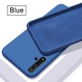 Huawei Nova 5T Luxury Shockproof Silicone Case Back Cover. 
