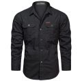 Full sleeves double pocket panel Shirt.