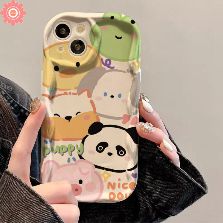 Cute%20Panda%20Frog%20Duck%20Wavy%20Curved%20Edge%20Case%20For%20Realme%20C12%20C53%20C25%20C11%20C15%20C17%20C35%20C51%205%2011%208i%207%205i%206i%205s%20C21Y%20C55%20C25Y%20C17%20C21%20C30%20C25s%20C33%20C20%20C31%20C3%20Cartoon%20Cat%20Puppy%20Rabbit%20Cover%20-%20Image%204