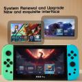 X80 Pro Handheld Game Console Psp Intelligent Retro Arcade Game Console Video Music Player 7-inch Display Portable Game Console.