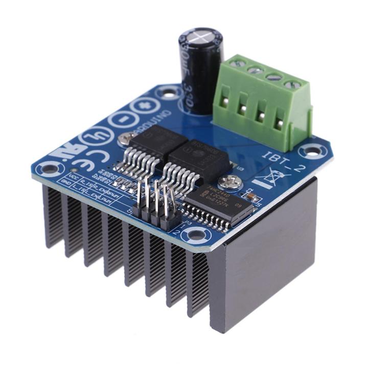 Double BTS7960B DC 43A Stepper Motor Driver H-Bridge PWM For Arduino Smart Car Encounter