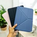 Kenke for iPad 11/10th Gen Case with Pencil Holder 11/10.9 inch 2025 A16/2022, Soft TPU Back Shell Hybrid Slim Trifold Stand Protective Cover Support Touch ID Auto Wake/Sleep.