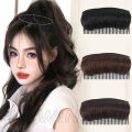 Invisible Fluffy Hair Pad  - Show High Cranial Top - Puff Hair Head Cushion - Comfortable, Durable - Princess Hair Styling Tool - Sponge Insert Combs. 