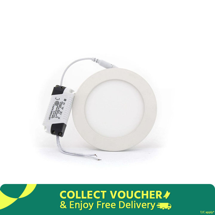 Round LED Panel 3W Light Conceal