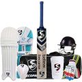 Premium Cricket Kit Full Set For Players 7 In 1 Cricket Complete Cricket Kit Package - Equip Yourself With Everything You Need For Cricket Matches.