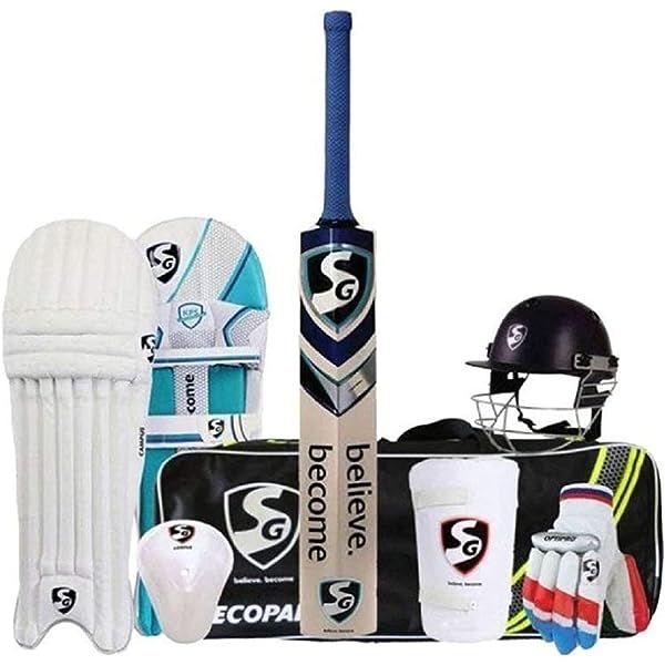 Premium Cricket Kit Full Set For Players 7 In 1 Cricket Complete Cricket Kit Package - Equip Yourself With Everything You Need For Cricket Matches