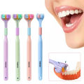 Three Sided Soft Hair Tooth Toothbrush Ultra Fine Soft Bristle Adult Toothbrush Oral Care Safety Teeth Brush Oral Health Cleaner. 