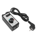 Fan Speed Controller Plastic Vent Blower Speed Adjuster 1500W Exhaust Fan Speed Controller Replacement for Home Industry EU 220-240V.