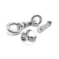 5Pcs M8 x 60mm Expansion Bolt Anchor Bolt 304 Stainless Steel Ring Lifting Anchor Eye Bolt Expansion Eyebolt.