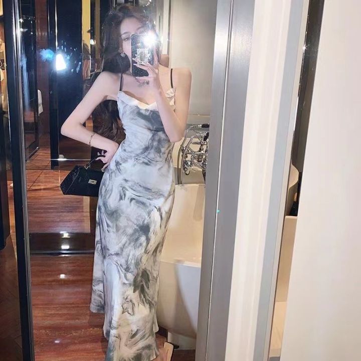 %E3%80%90Hot%20deal%E3%80%91%20Elegant%20Socialite%20High%20Waist%20Sling%20dress%20Summer%202023%20New%20French%20Design%20Chic%20Midi%20Dress%20-%20Image%205