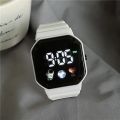 Children Digital Watches Student Silicone Strap Wristatch for Kids Boys Buckle Teen Cheap Hand Clock Youth Women Hour Football. 