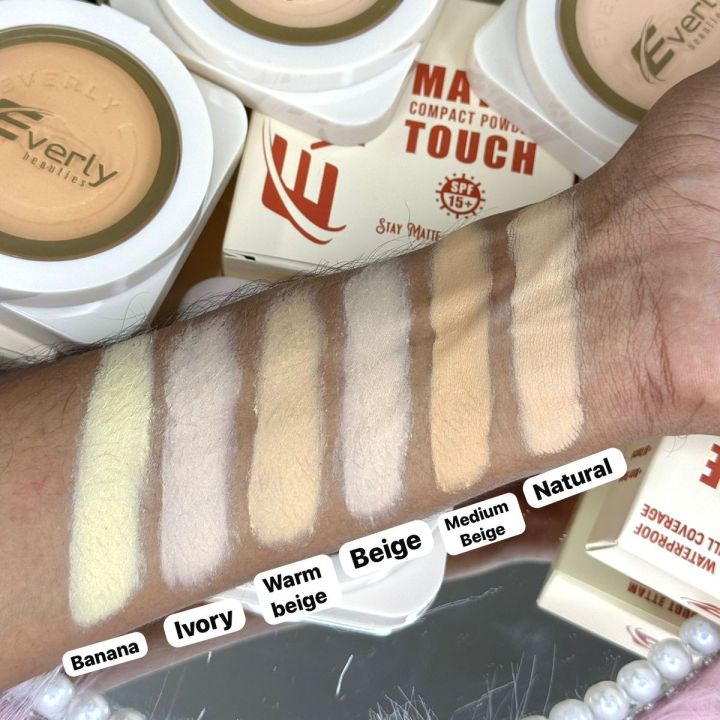 Everly%20Beauties%20Matte%20Touch%20Compact%20Powder%20with%20spf%2015++%20%7C%20Waterproof%20Pressed%20Powder%20-%20Image%202