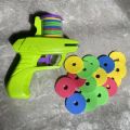 EVA Carrot Flying Disc Launcher Novelty Mini Classic Toys Flying Disc Toy Interactive Toys Plastic Outdoor. 