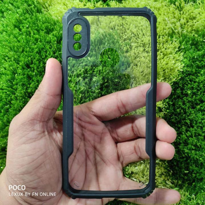 For Mi A2 Lite, Redmi 6 Pro Shockproof Bumper Cover Redmi 6 Pro Backpart - Camera (Back Case Cover For Smartphone)